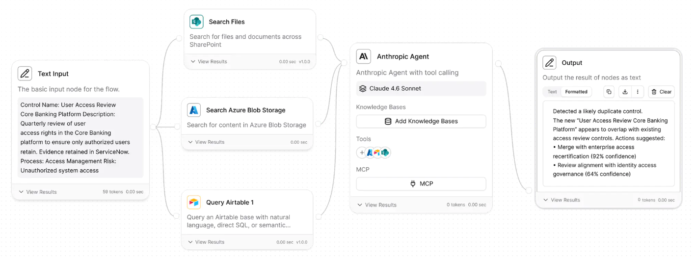 Stack AI visual workflow builder